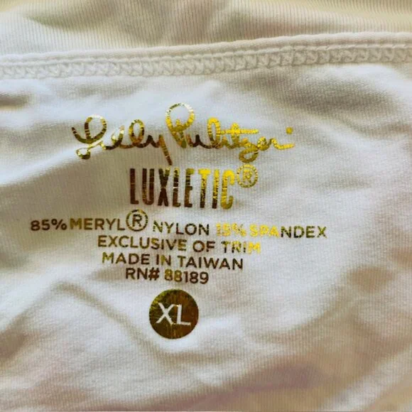 Lilly Pulitzer Perfect Match Luxletic Tennis Set Tank & Skort UPF 50+ XL - Picture 10 of 13